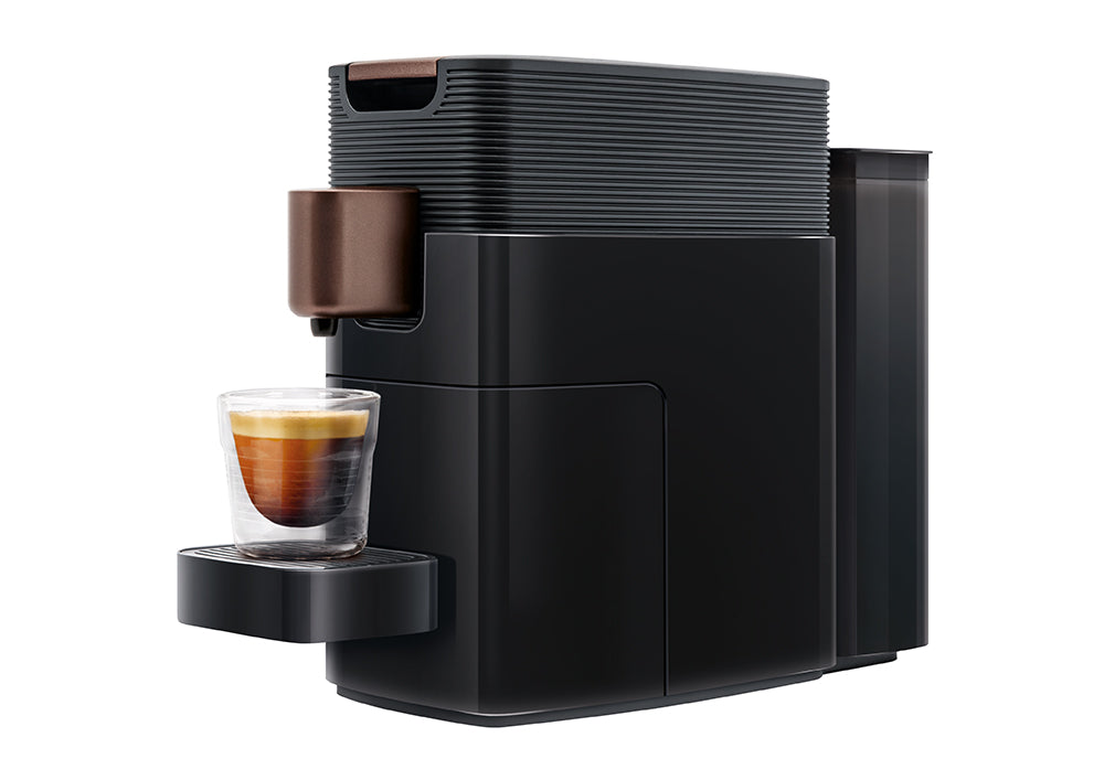  K-FEE® Twins II Single Serve Coffee and Espresso Machine  (Black/Copper)