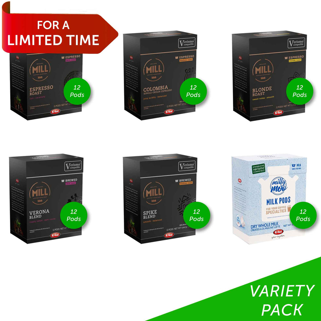 Mill Coffee Variety Pack