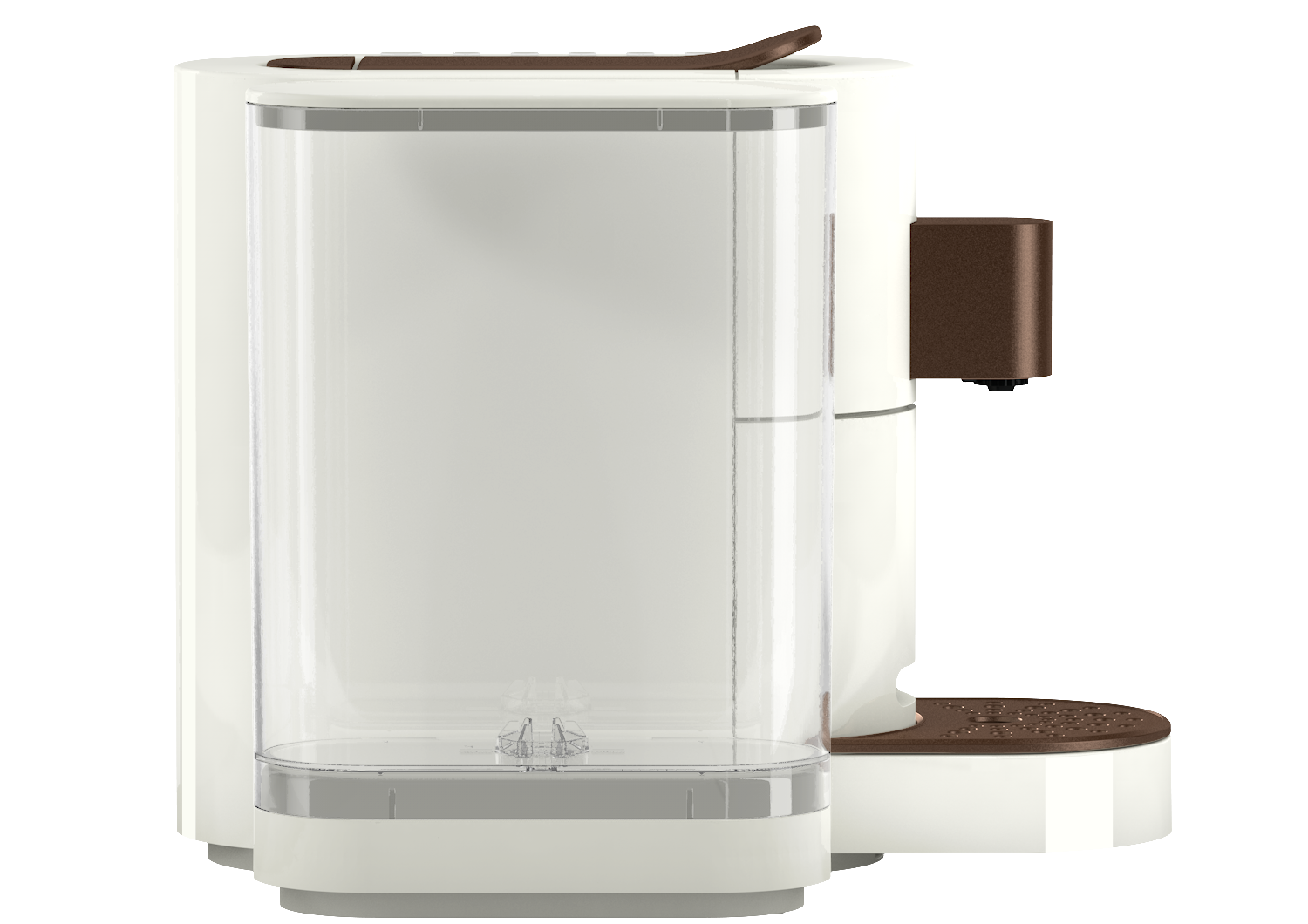 K-fee® Twins II Single Serve Coffee and Espresso Machine (White