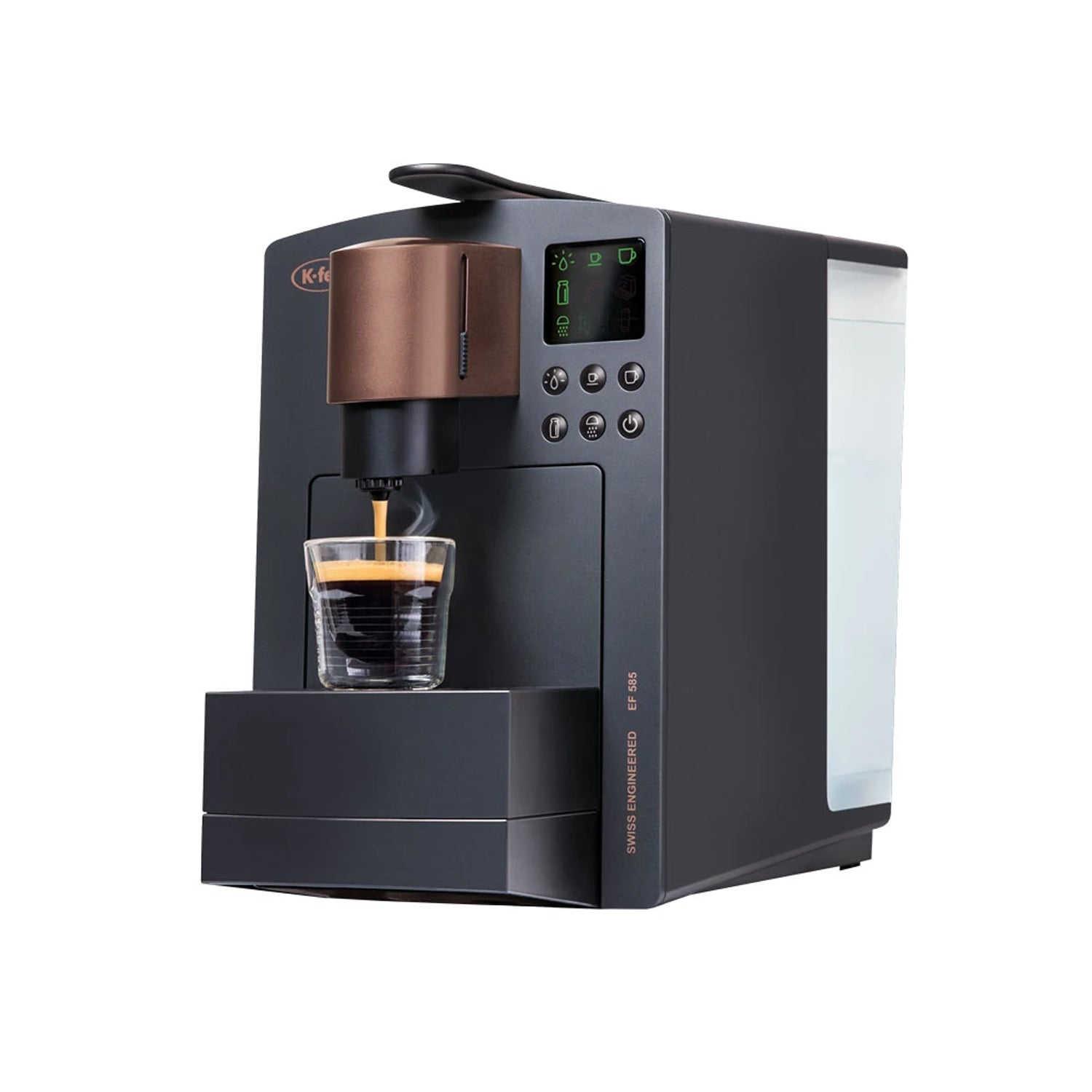 Keurig K-Latte Single Serve Coffee Maker with Milk Frother - Uses Standard  K-Cup